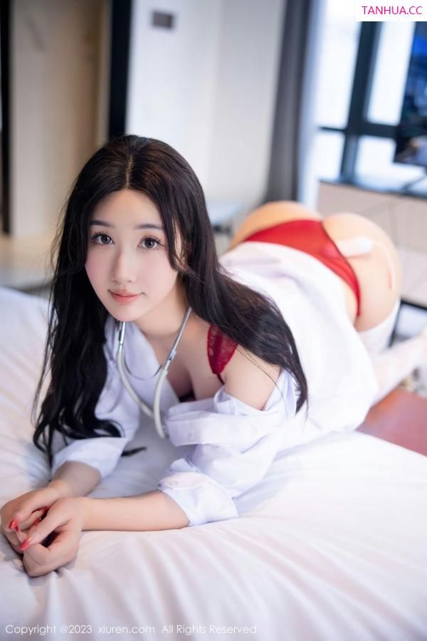 江真真  [XiuRen]高清写真图 2023.01.13 No.6130 江真真 护士服美臀第78张图片